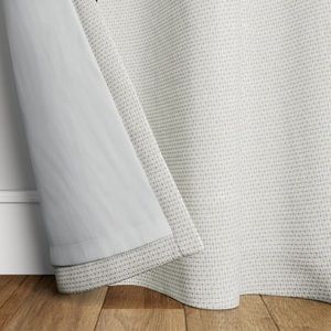 50x 95 Room Darkening Small Check Window Curtain Panel - Threshold